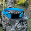 Collier Biothane bleu 38cm