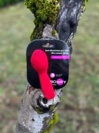 tetard rouge Peluche 100% Laine