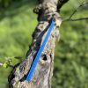 Collier bleu  18-26cm