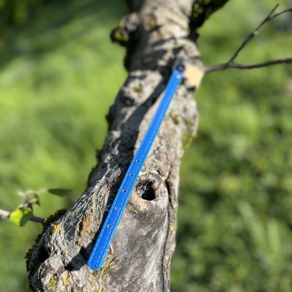 Collier bleu  18-26cm
