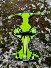 Harnais Y vert fluo