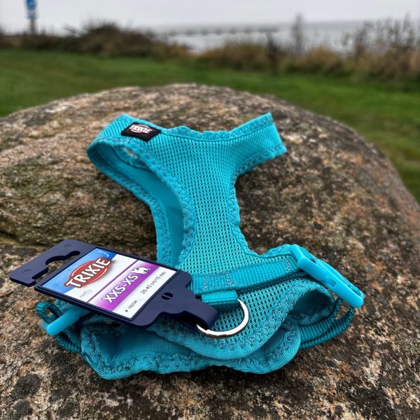 Harnais Trixie turquoise XXS-XS