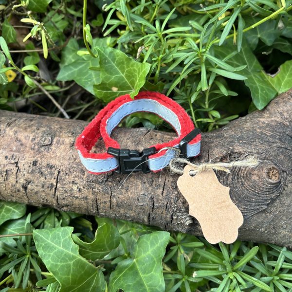 Collier rouge 20-31cm