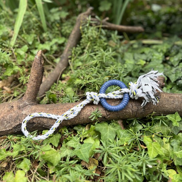 Corde rond bleu