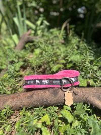 Collier rose Amstaff 44-52cm