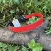 Collier rouge et noir 43-49cm