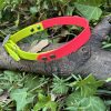 Collier rouge et jaune 41-46cm