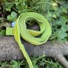Laisse en tissu verte 150cm