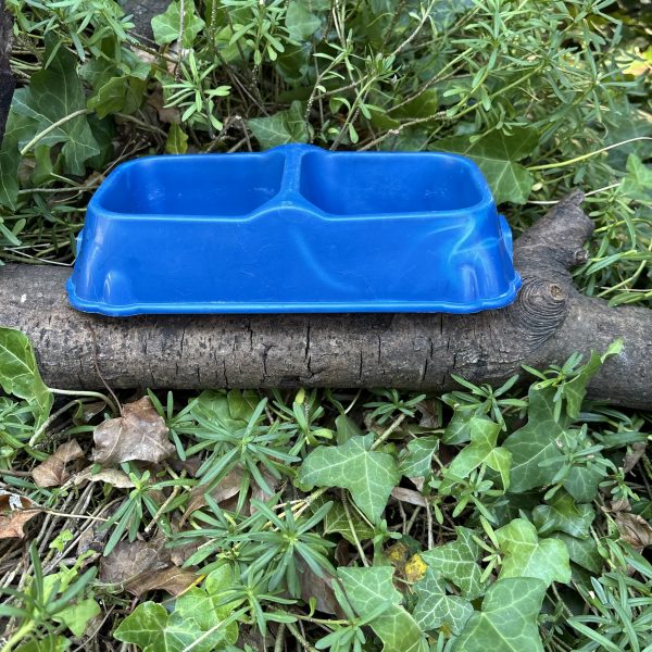 Gamelle plastique bleue