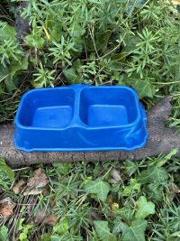 Gamelle plastique bleue