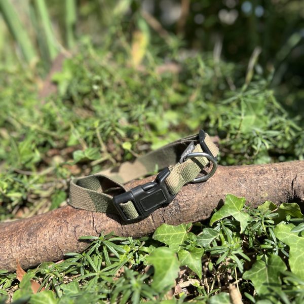 Collier tissu militaire 43-72cm