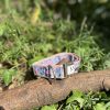Collier tissu flèche