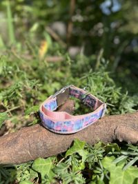 Collier tissu flèche