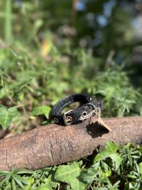 Collier tissu noir