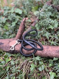 Laisse corde noir