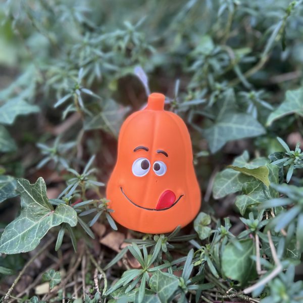 jouet citrouille orange