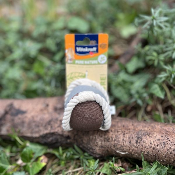 Balle en tissu naturel