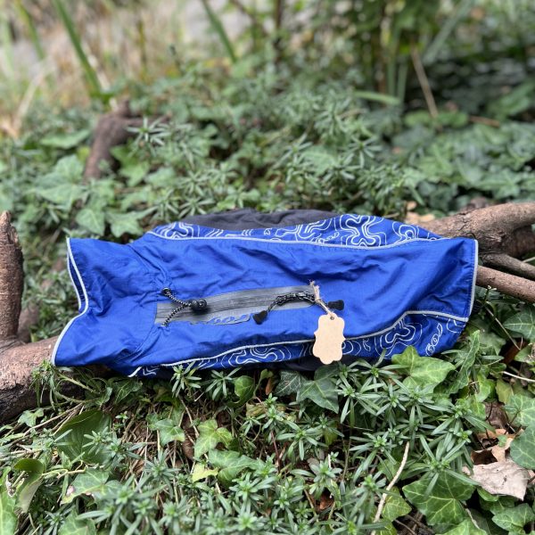 Manteau bleu et noir Rogz