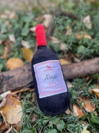 Peluche bouteille de vin Fuzzyard