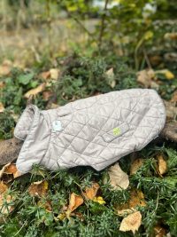 Manteau gris dos 37cm