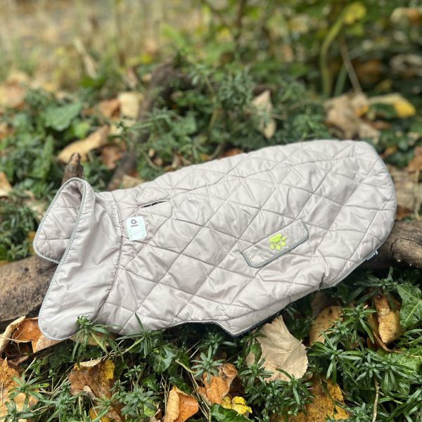 Manteau gris dos 37cm